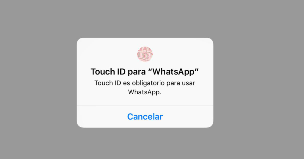 Bloquear whatsapp con huella en iphone