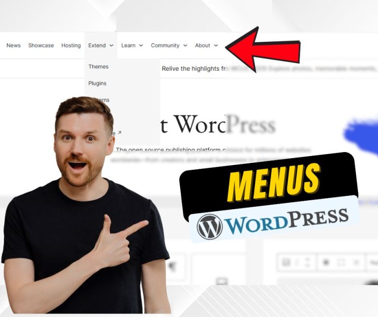 Cómo crear un menú en WordPress