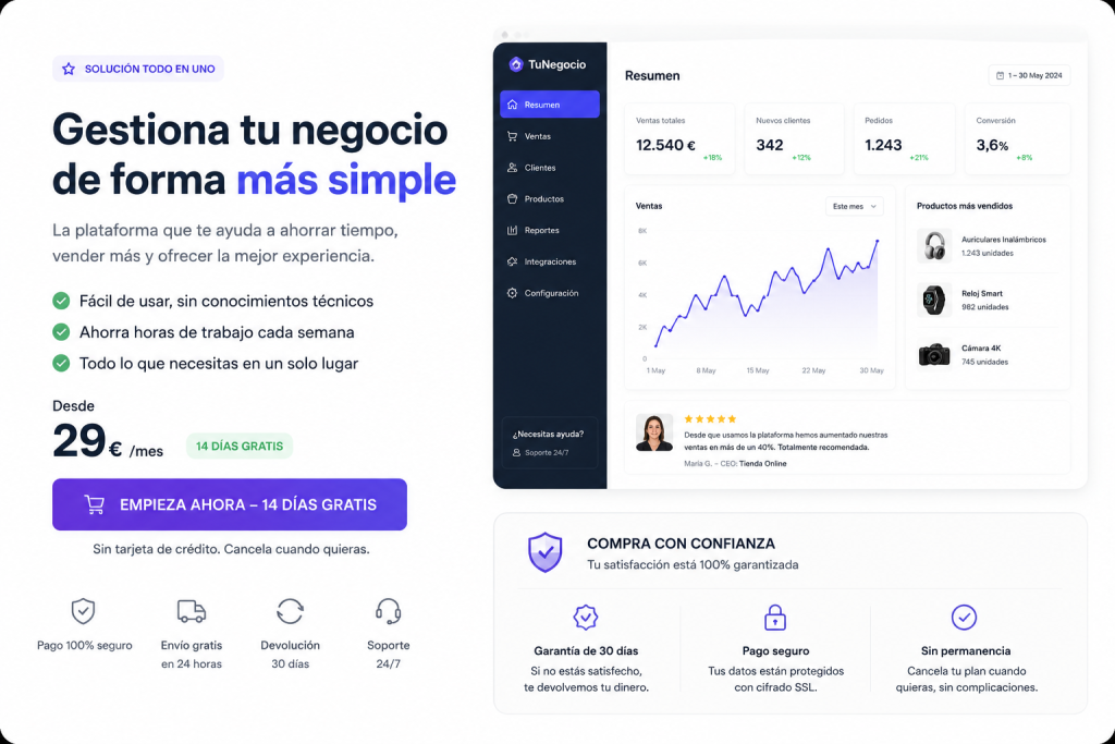 Call to Action  ventas
